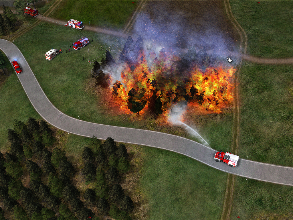 Waldbrand in Rosenburg