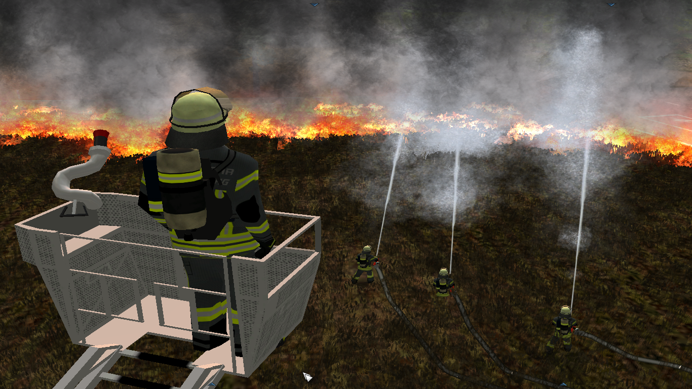 Wildfire in Rosenburg　③