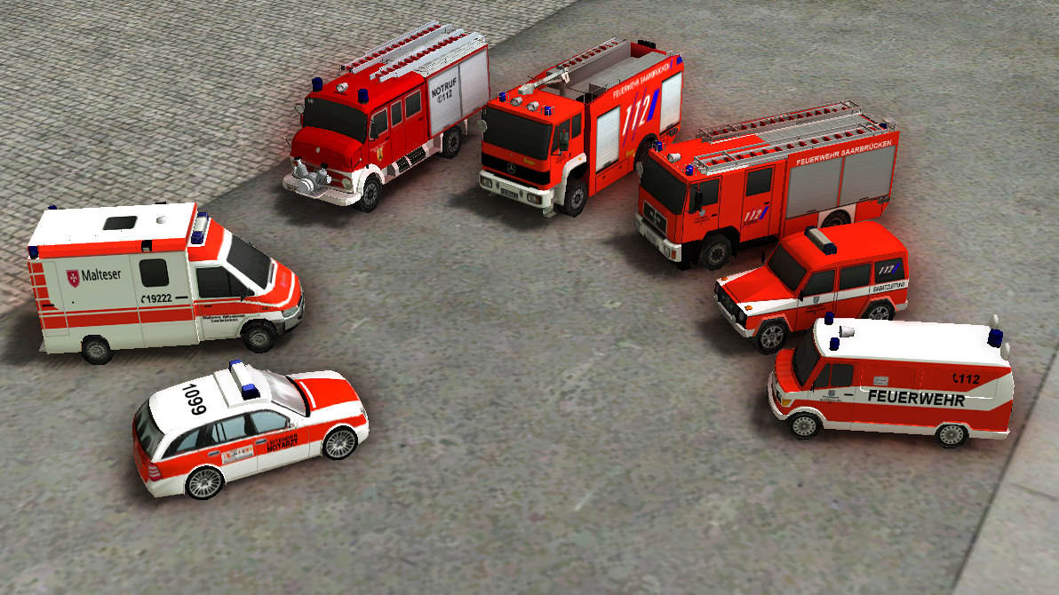 Fahrzeuge aus der Saarland Mod