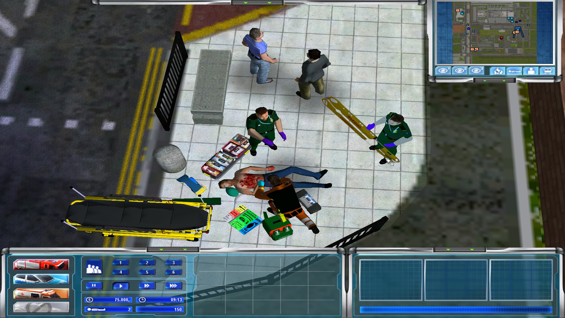 stabbing scene in 999OTF V2